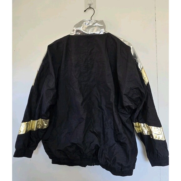 Vintage Slade Windbreaker Womens 1X Plus Futuristic NYE Event Party Glam Y2K 90s - Picture 5 of 7